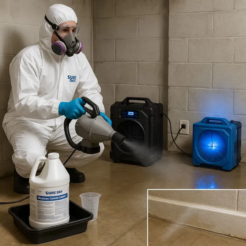 Sanitization and Odor Removal process in Aventura, FL