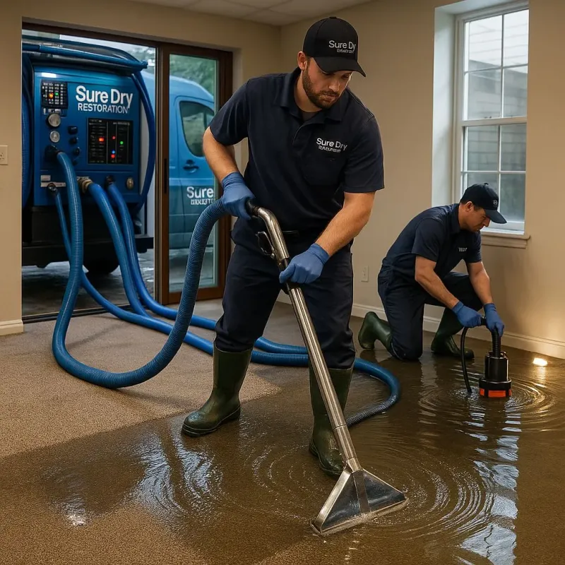 Water Extraction and Removal process in Aventura, FL